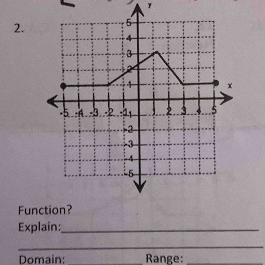 Fun 
Explain:_ 
_ 
Domain: _Range:_