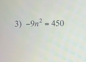 -9n^2=450