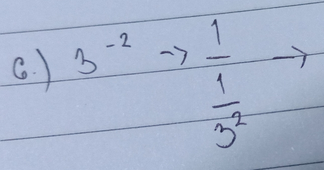 (. )
3^(-2)-7frac 1(frac 1)^3^2