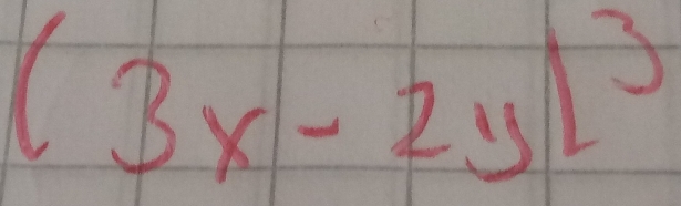 (3x-2y)^3