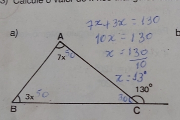 7^x+3x=130