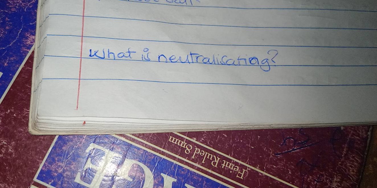 What is neutralisating?