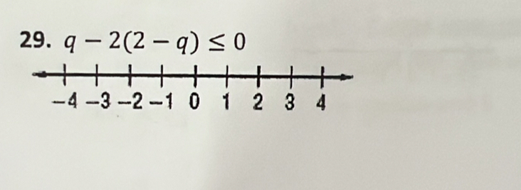 q-2(2-q)≤ 0