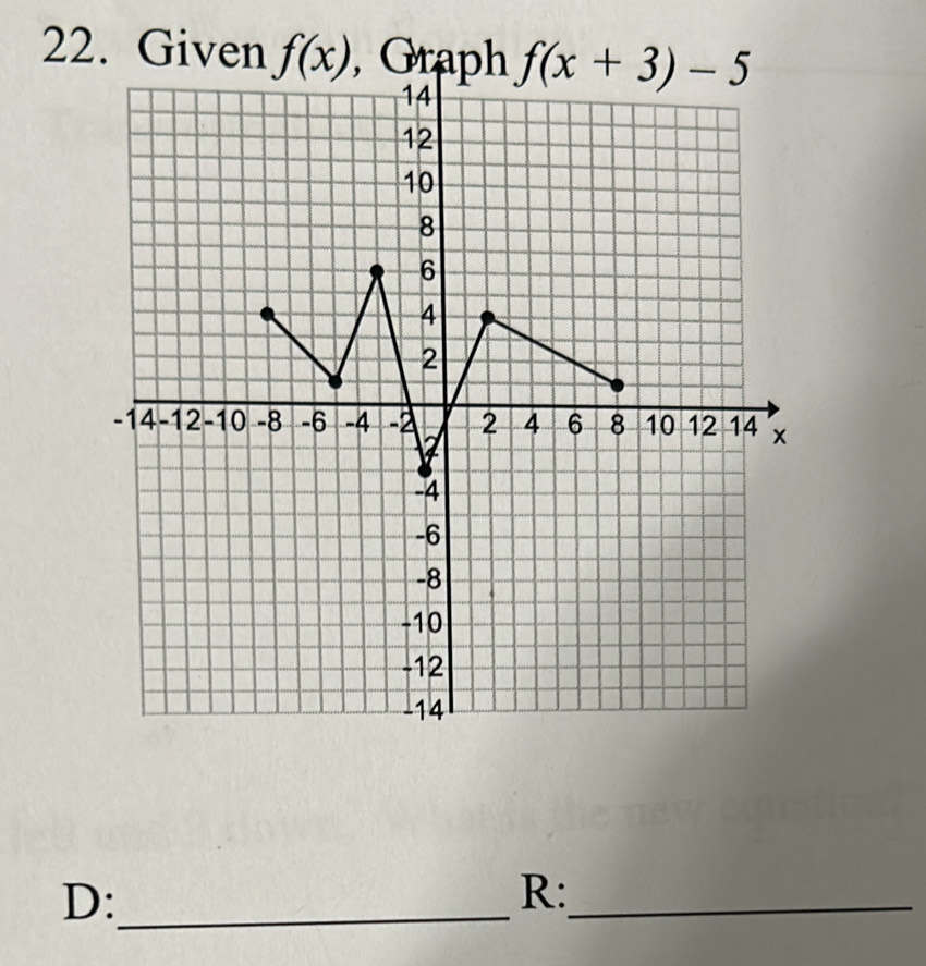 Given f(x) Graph
D:_
R:_