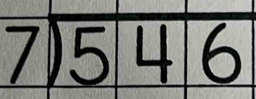 7) 5 4 6