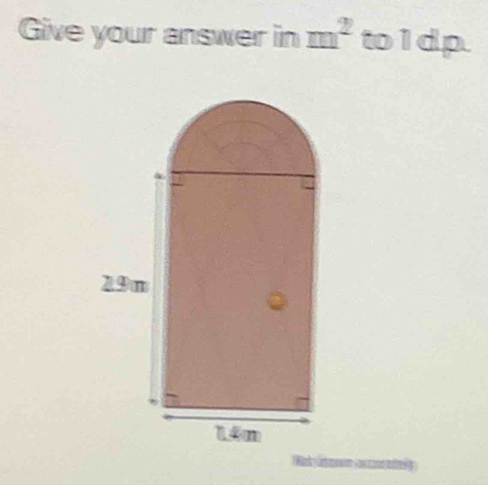 Give your answer in m^2 to I dp.