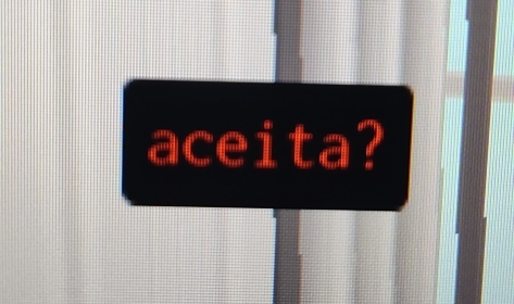 aceita?