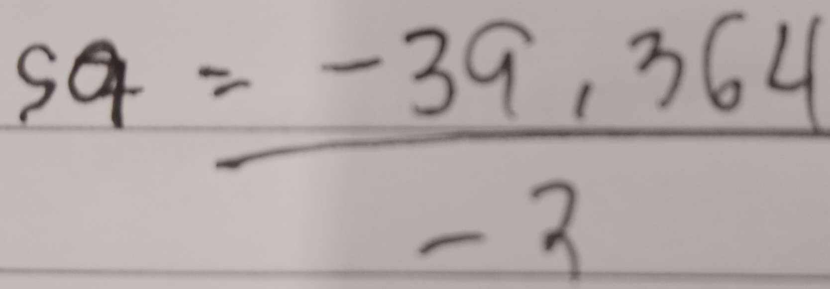 s9= (-39,364)/-2 