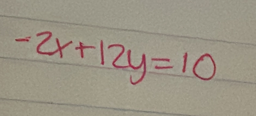 -2x+12y=10