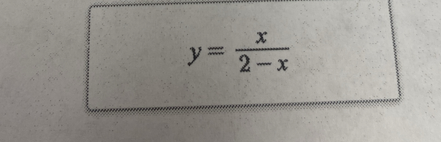 y= x/2-x 