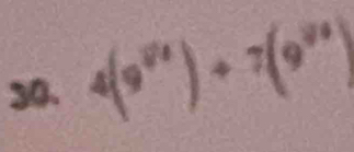 4° 9^(9^94))+7(9^(99) y°