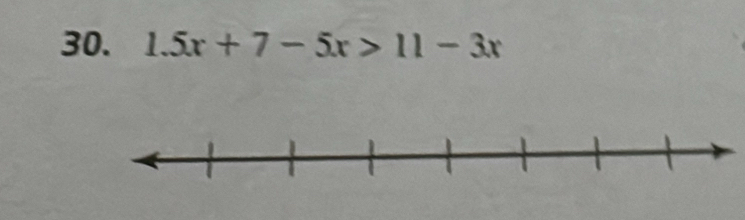 1.5x+7-5x>11-3x