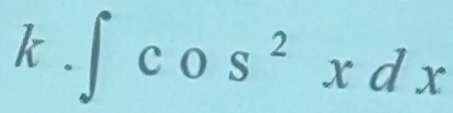 ∈t cos^2xdx