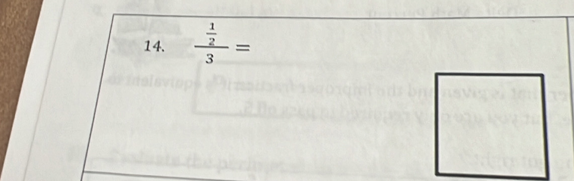 frac  1/2 3=