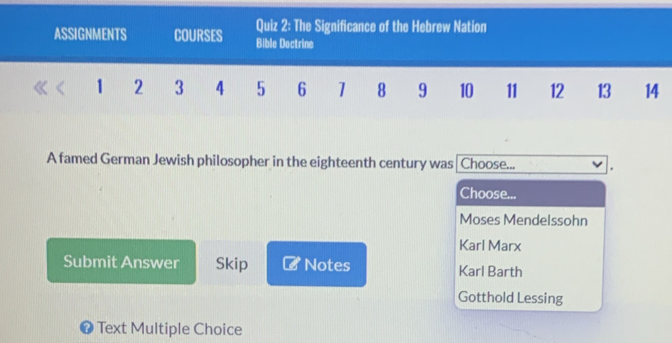 Solved: The Significance of the Hebrew Nation ASSIGNMENTS COURSES Bible ...