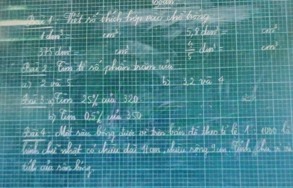 ghet ho thish ho nao ho bong 
I 5. 8doand
sts dontcod E dun 2m^3
bad 2 Kung ti nó phan hare w 
(a) 2 chā 32zū 4
ba 3a tun 25% quá 320
by aim a5e ud 3st0
hink du what oo chun dad lom duin nāng gam. Wi hu w 
til cla hán Bing