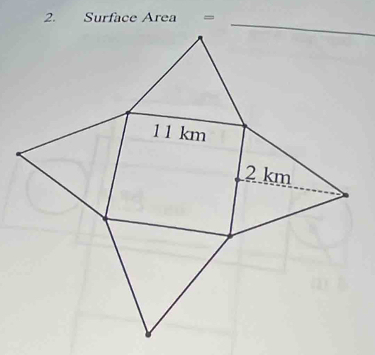 Surface Area =