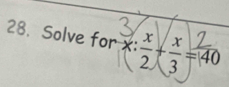 Solve for C =4.