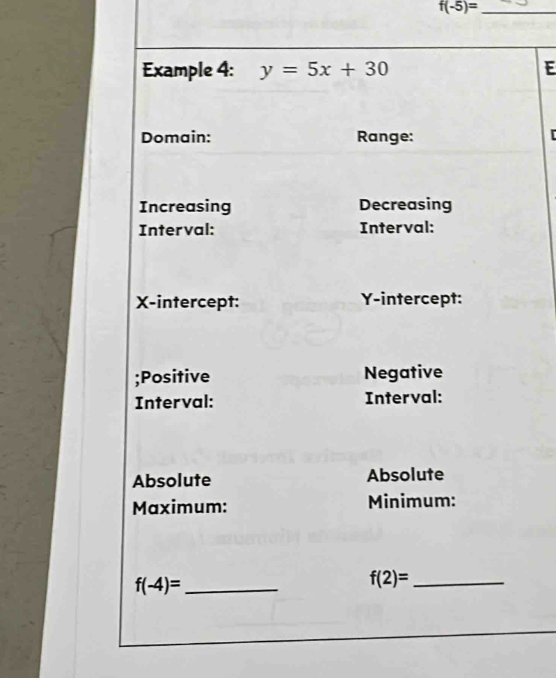 f(-5)= _
E
[