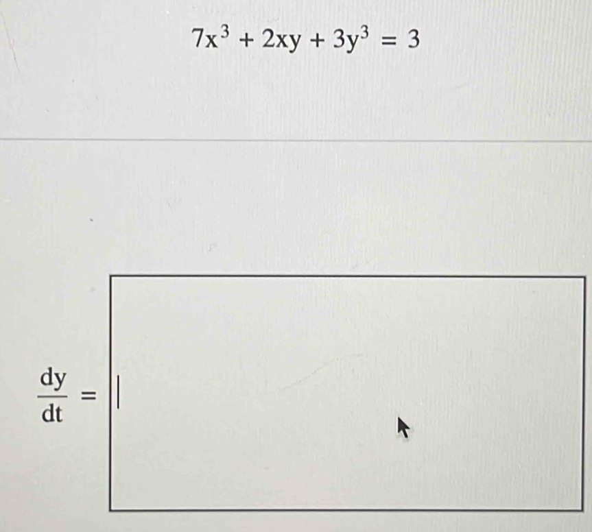 7x^3+2xy+3y^3=3