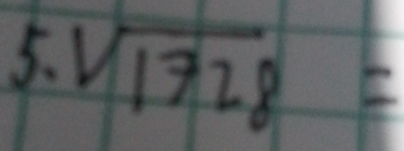 sqrt(1728)=