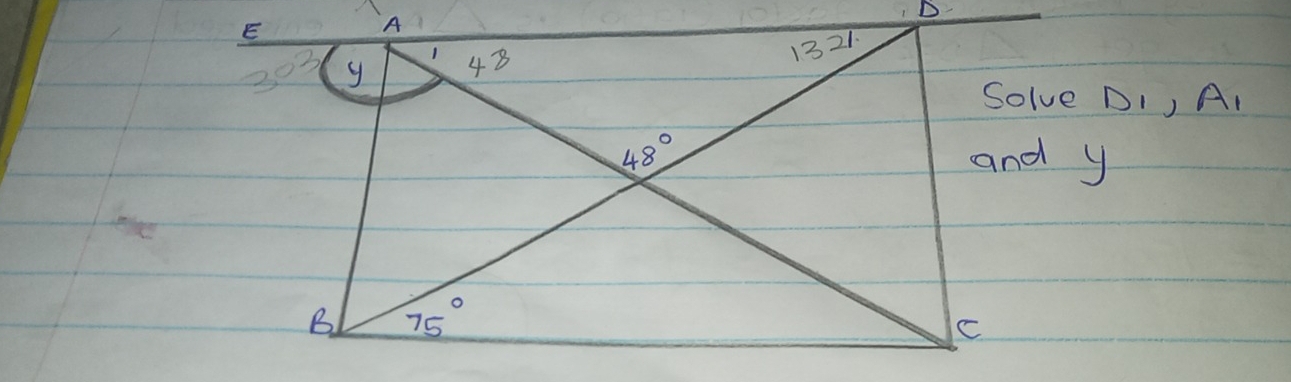 Solve DI, A1
and y