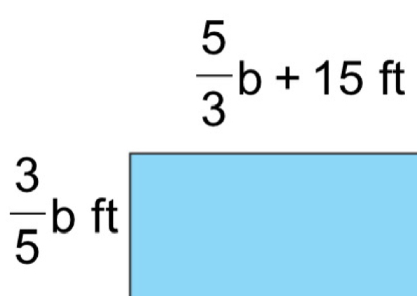  5/3 b+15ft
 3/5  b ft