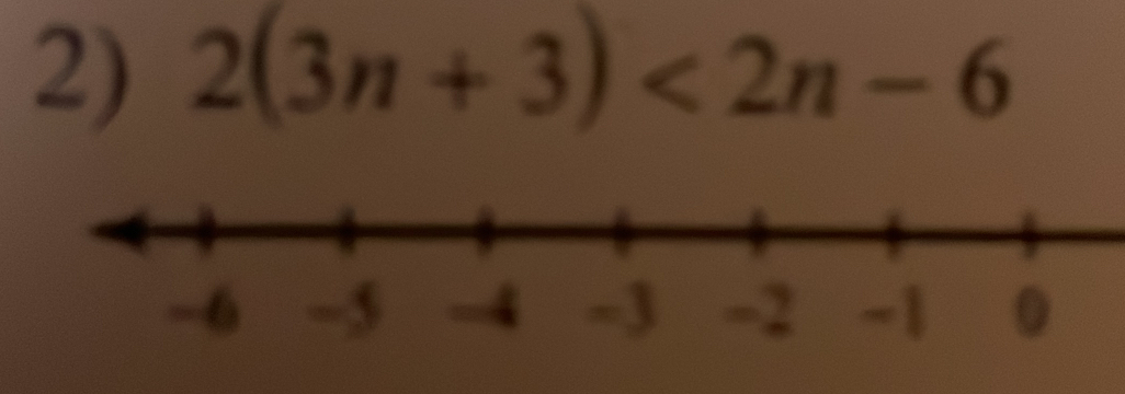 2(3n+3)<2n-6</tex>