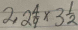 2.2^(frac 4)9* 3^(frac 1)2