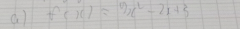 f(x)=x^2-2x+3