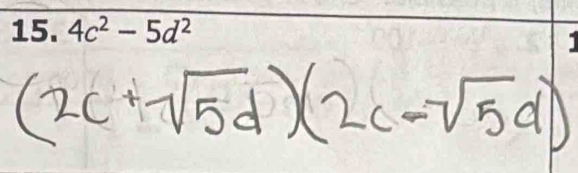 4c^2-5d^2
-