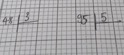 frac 48frac 3
95|frac 5