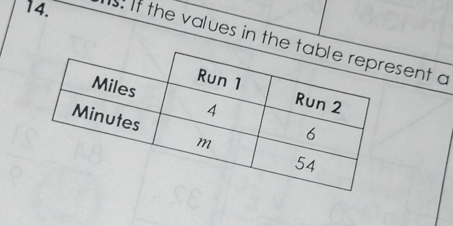 If the values in the tsent a