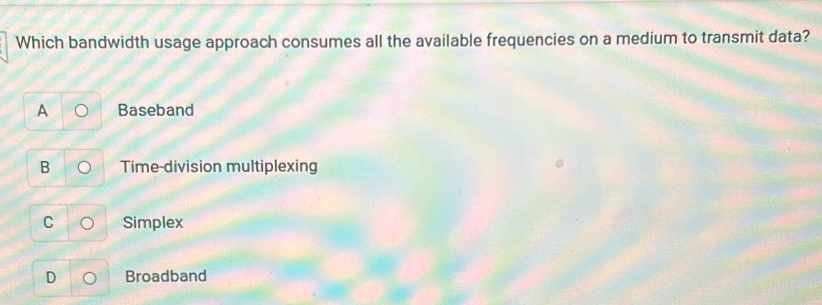 Solved: Which bandwidth usage approach consumes all the available ...