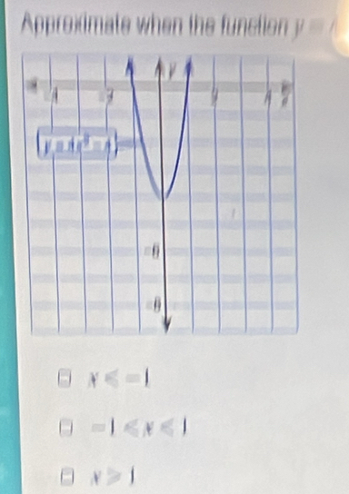 x≤slant =1
-1≤slant x≤slant 1
x>1