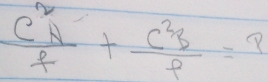 frac C^2_Af+frac C^2_Bf=8