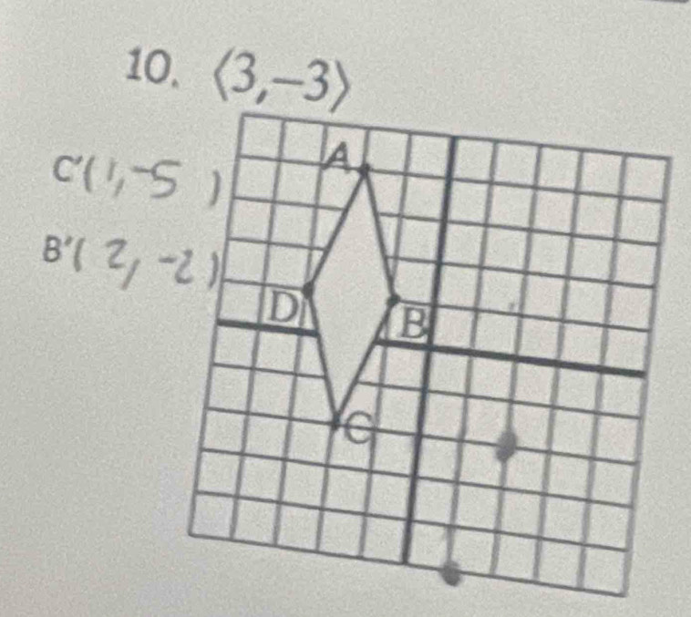 10, langle 3,-3rangle