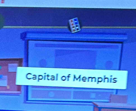 Capital of Memphis