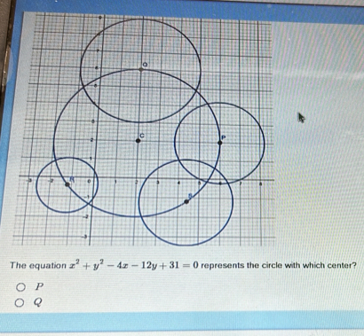 which center?
P
Q