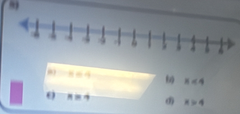 -n=4
x<4</tex> 
0 n=4
x>4