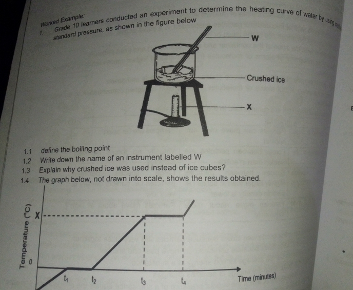 Solved: Worked Example: 1. Grade 10 learners conducted an experiment to ...