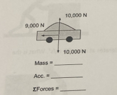 Mass =_ 
Acc. =_ 
=Forces ==_