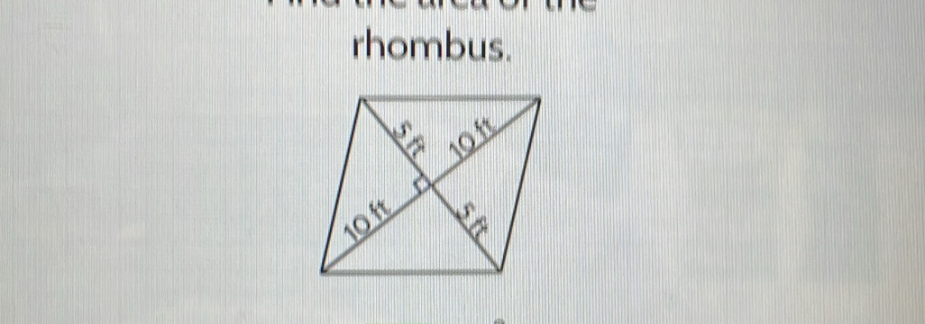 rhombus.