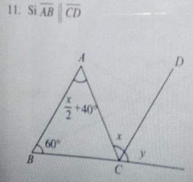 Si overline ABparallel overline CD