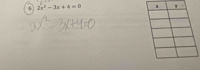 2x^2-3x+4=0