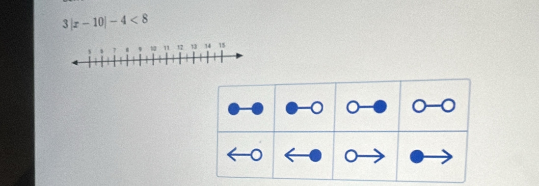 3|x-10|-4<8</tex>