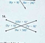 (6y+8)^circ (6x-26)^circ 