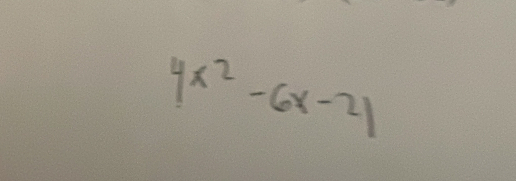 4x^2-6x-21