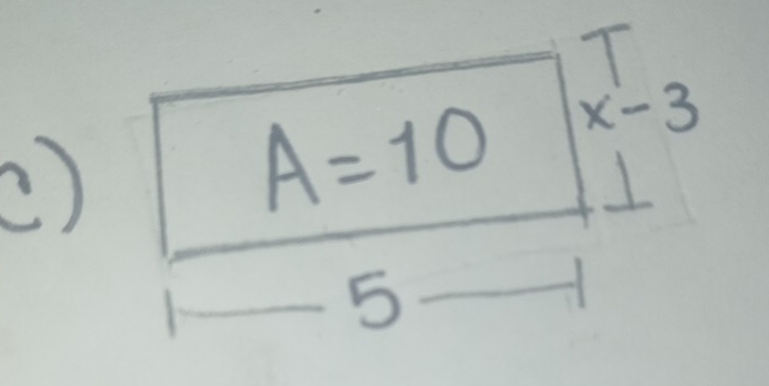 A=10 x-3
1
5