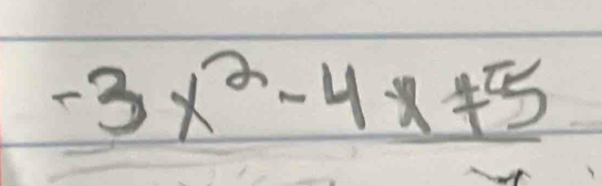 -3x^2-4x+5